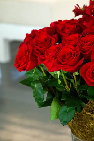 kırmızı gül buketi