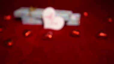 Sevgililer günü şeker ve Hediyelik 4 k Zoom