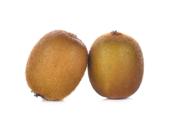 Kiwi frutas isoladas sobre fundo branco — Fotografia de Stock