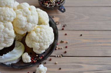 Bir tabakta karnabahar