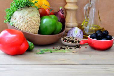 Bezelye lahanası ve sebze