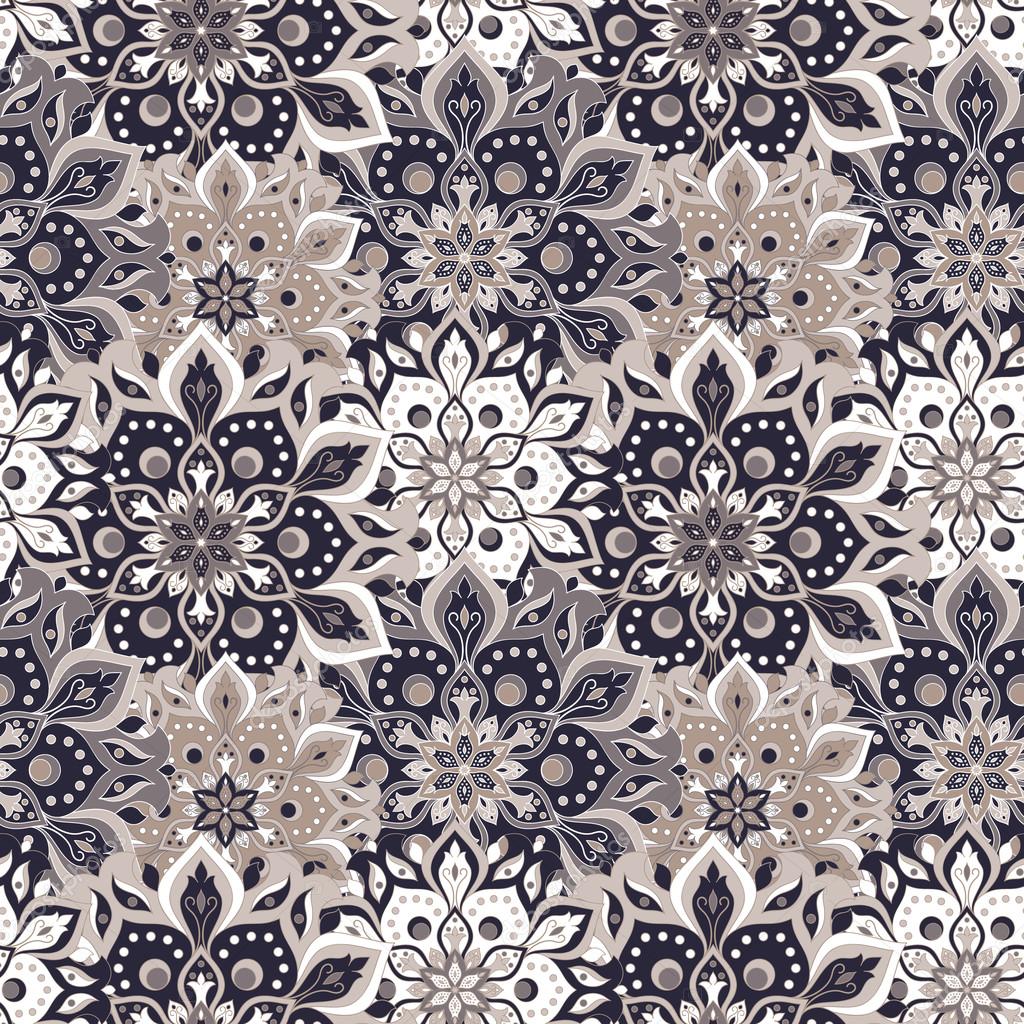 nahtlose hand gezeichnete mandala muster vintage elemente im orientalischen stil textur fr tapeten hintergrnde und seitenfllung - Tapete Orientalisches Muster nahtlose hand gezeichnete mandala muster vintage elemente im orientalischen stil textur fr tapeten hintergrnde und seitenfllung - Tapete Orientalisches Muster