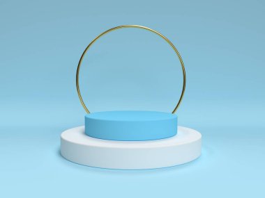 Pembe podyum asgari sahne.