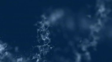 Pleksus etkisi olan soyut DNA.