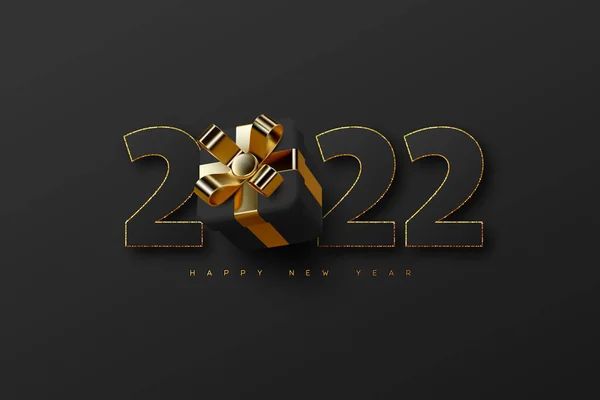 2022 Señal de Año Nuevo. — Archivo Imágenes Vectoriales
