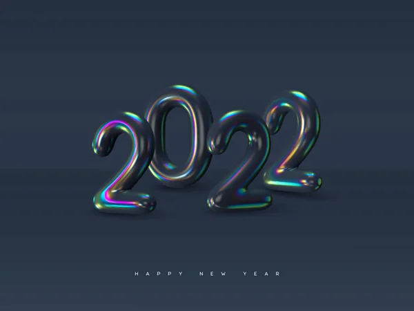 2022年年頭記号. — ストックベクタ