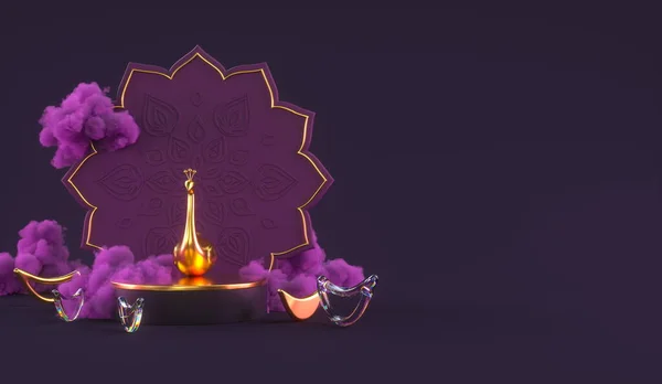Diwali, ljusfestivalen. — Stockfoto