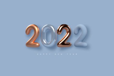2022 Yeni Yıl tabelası.