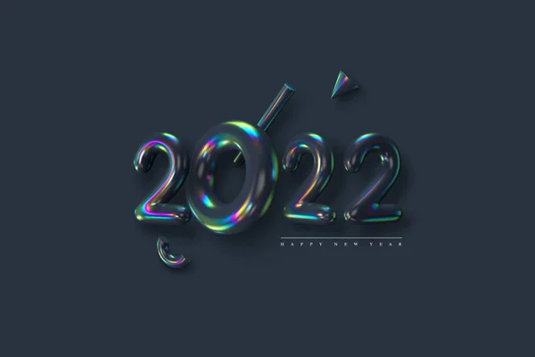 2022年年頭記号. — ストックベクタ