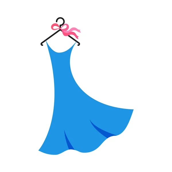 Сукня на вішак — стоковий вектор