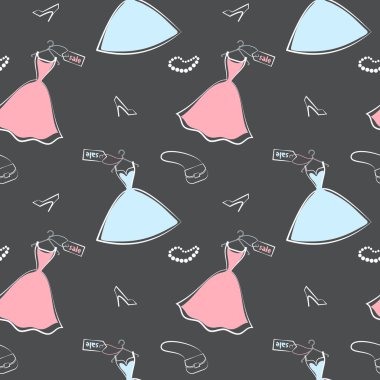 elbise ve Aksesuar desen sorunsuz