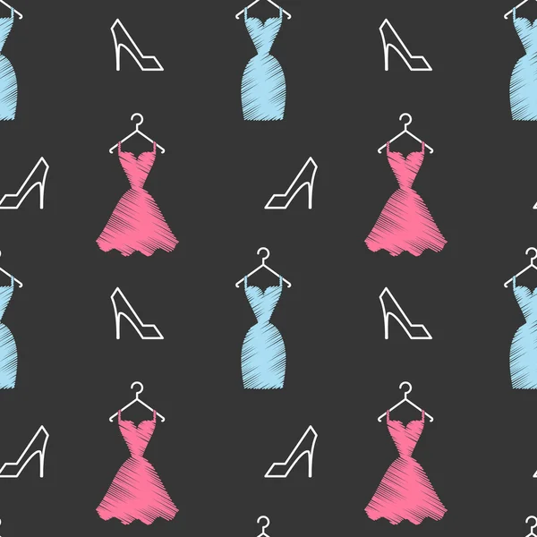 Robe modèle de vente sans couture — Image vectorielle