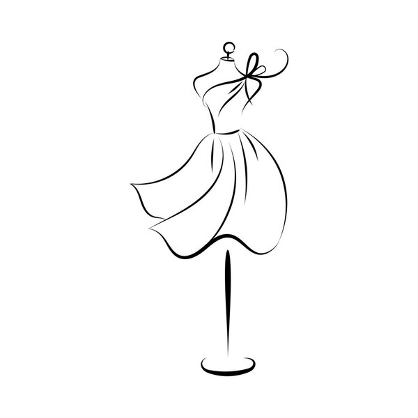 Контур манекена
