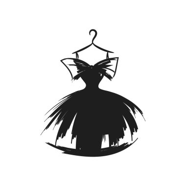 topu cüppe el bir askı üzerinde çizimi