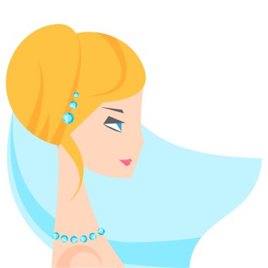 Gelin düğün giysileri içinde