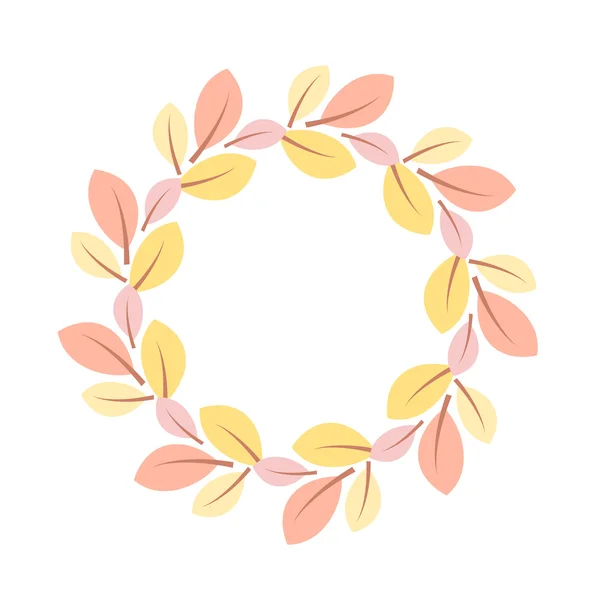 Vector marco floral — Vector de stock