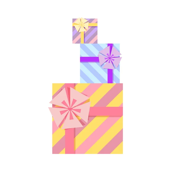 Geschenk box vector — Stockvector