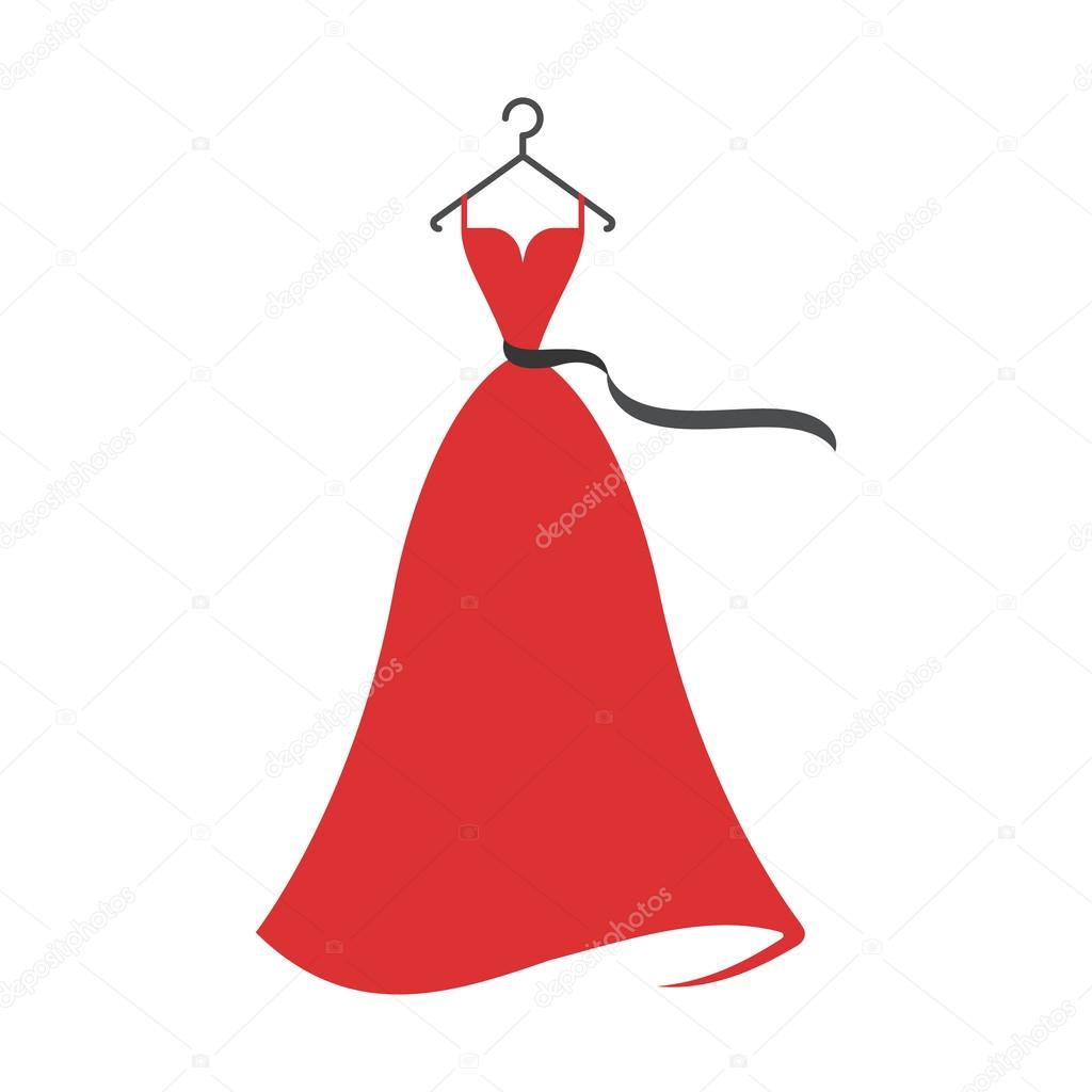 ball gown red