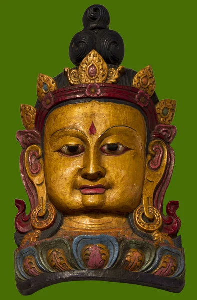 Ancient mask. Tibet. Buddhism. — Stock Photo, Image