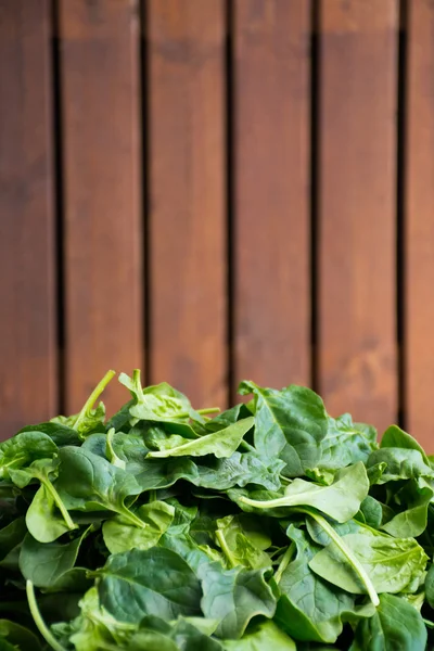 Leaves of fresh green spinach — Stock Photo, Image