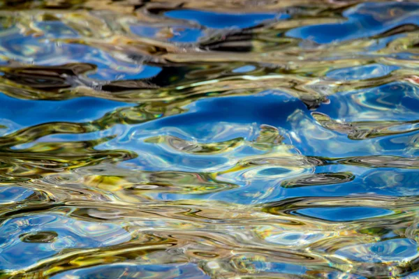 Fundo de águas marinhas claras — Fotografia de Stock