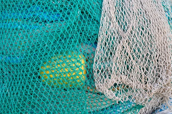 View Fishermans Tackles Nets Coastal Town Terracina Latina Italy Sunset — Stock Photo, Image