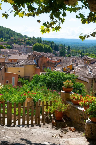 Cestovní Destinace Malá Starobylá Vesnice Cotignac Var Provence Obklopen Vinicemi — Stock fotografie
