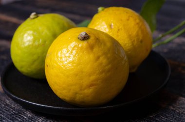 Taze olgun bergamot portakal meyveleri, Earl Grey çayı, ilaç ve kaplıca tedavilerinde kullanılan mis kokulu narenciye.