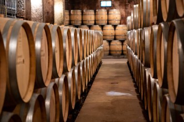 Yıllarca Burgundy 'deki mağaralardaki meşe fıçılarında kırmızı şarap bulundurmak, Pinot noir üzümünden yapılmak, pahalı Fransız şarabı üretimi