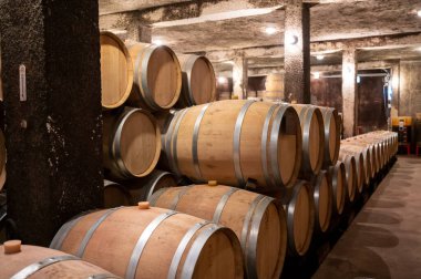 Yıllarca Burgundy 'deki mağaralardaki meşe fıçılarında kırmızı şarap bulundurmak, Pinot noir üzümünden yapılmak, pahalı Fransız şarabı üretimi