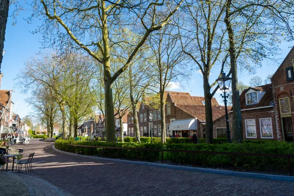 Hollanda Walcheren Zeeland Küçük Tarihi Bir Kasaba Olan Veere Deki — Stok fotoğraf