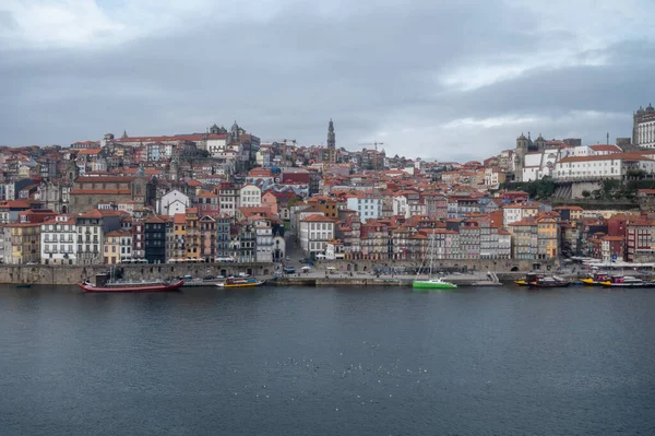 Порту Португалия Октября 2020 Года Вид Красивые Старинные Дома Холме — стоковое фото
