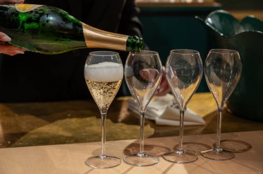 Fransız şarabı, köpüklü şampanya, şarap tatma, kutlama, düğün veya şampanya turu, mağara ziyareti, Reims, Fransa