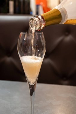 Şampanya köpüklü şarap tatma turu, küçük baloncuklu Fransız şampanyası, mağara ziyareti, Reims, Epernay, Fransa