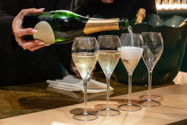 Fransız şarabı, köpüklü şampanya, şarap tatma, kutlama, düğün veya şampanya turu, mağara ziyareti, Reims, Fransa