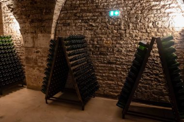 Şampanya üreticileri, evler, fermantasyon ve yaşlanma, bilmeceler, Fransa 'nın Şampanya Bölgesi' nde şampanya yapma süreci...