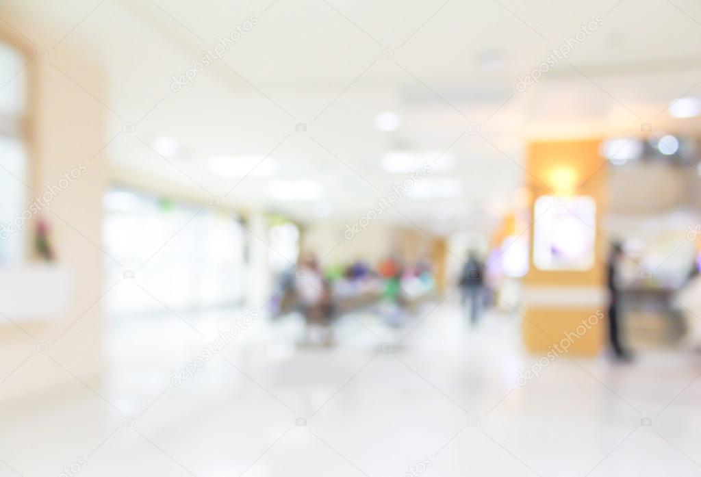 Blurry hospital background Stock Photo by jukai5 107569400
