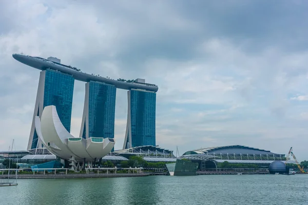 Singapour Octobre 2019 Moderne Marina Bay Sands Hotel — Photo