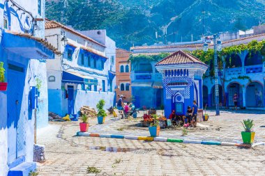 Şef Chaouen, Fas 'ın ana meydanı.