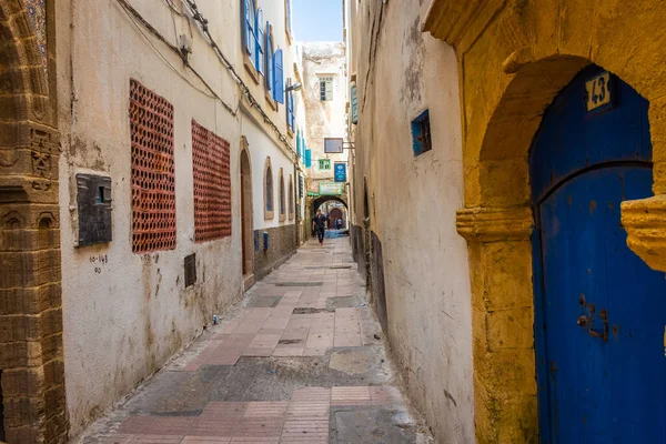 Oude Straat Medina Van Essaouira Marokko — Stockfoto