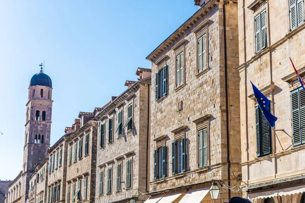 Vecchi Edifici Nel Centro Storico Dubrovnik Croazia — Foto Stock