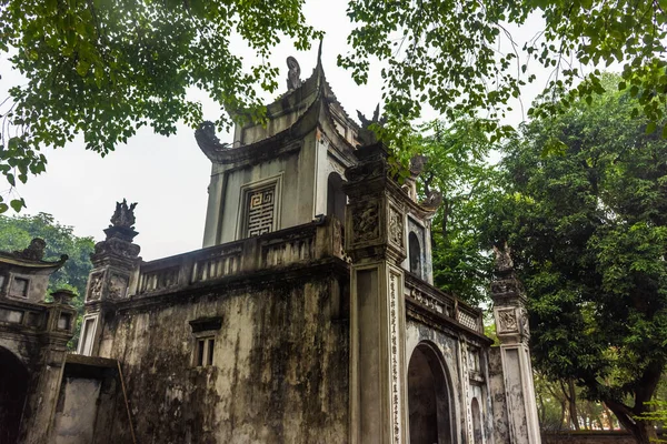 Hanoi Vietnam Janjanuary 2020 Храм Літератури Ханої — стокове фото