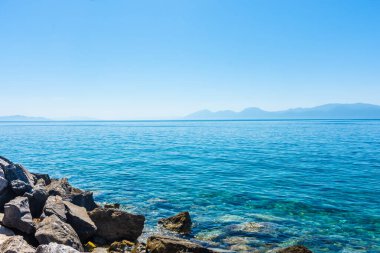 LUCERNE, SWitness ZERLAND, 8 AĞUSTOS 2020: Kapellbrucke Köprüsü 'nün güzel manzarası