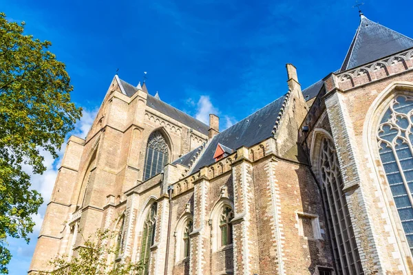 Καθεδρικός Ναός Της Bruges Στο Βέλγιο — Φωτογραφία Αρχείου
