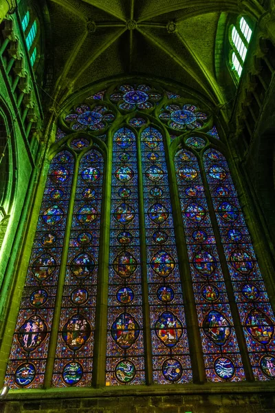 Interior Dinant Cathedral Belgium — Stock Photo, Image