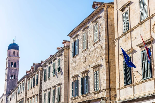 Régi Épületek Dubrovnik Historice Center Horvátország — Stock Fotó