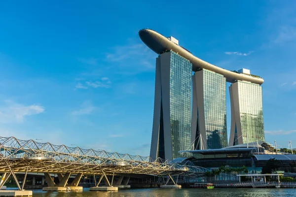 Singapour Octobre 2019 Moderne Marina Bay Sands Hotel — Photo