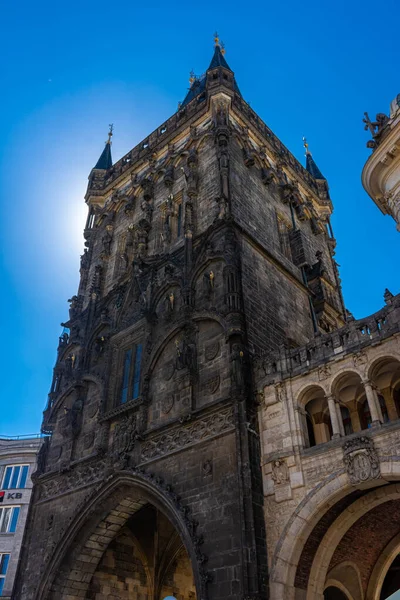 Torre Praga República Checa — Fotografia de Stock