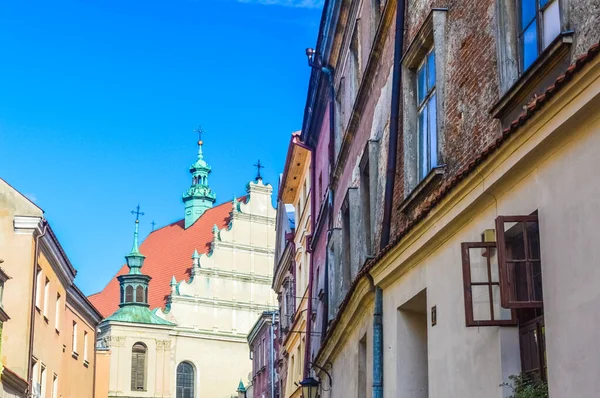 Vue Une Église Lublin Pologne — Photo