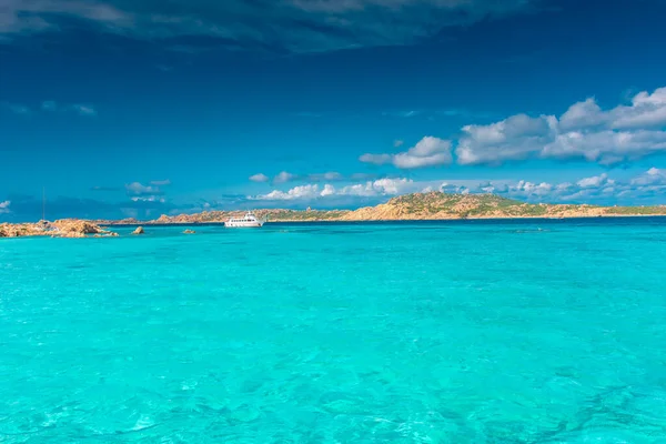 Incredibili Acque Cristalline Dell Arcipelago Della Maddalena Sardegna Italia — Foto Stock